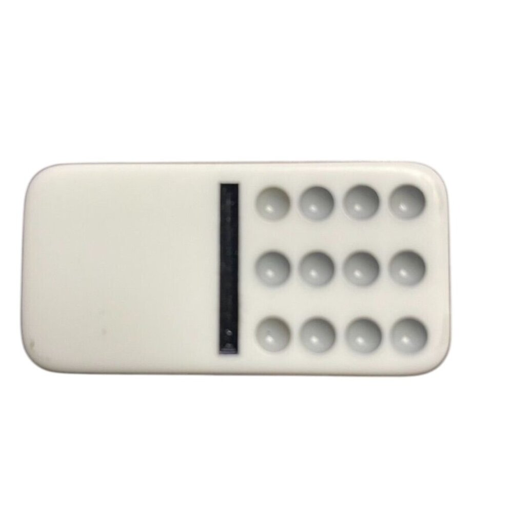 Double Twelve Dominoes Replacement Tile 0 12 Color Dot mq